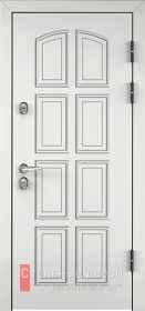 Входные двери МДФ в Кашире «Белые двери МДФ»