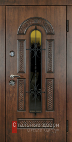 Входные двери МДФ в Кашире «Двери МДФ со стеклом»